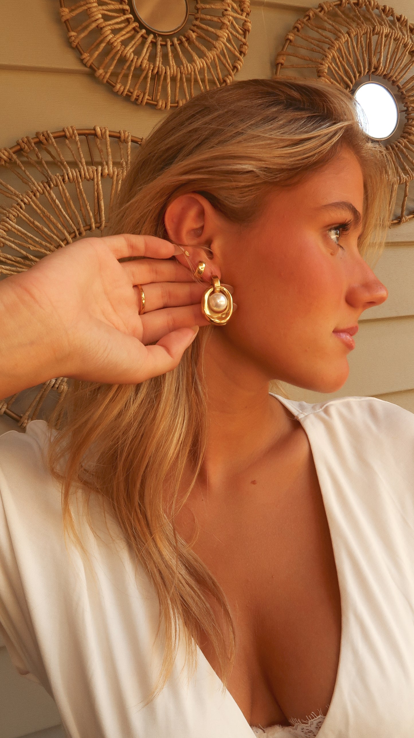 The Oyster Drop Earrings